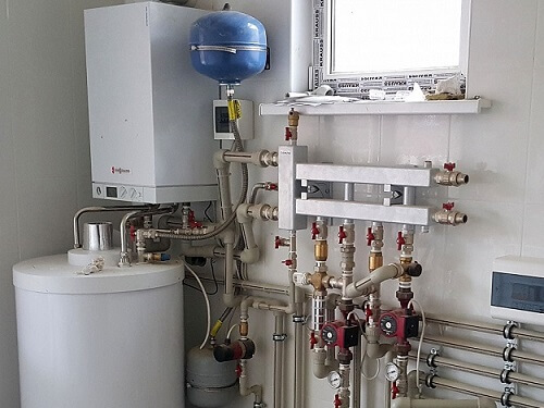 Монтаж газового котла в Логойске
