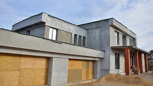 Строительство дома из газосиликатных блоков в Логойске